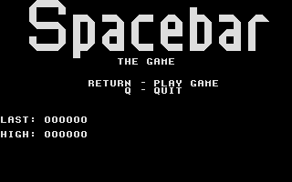 Spacebar - The Game — screenshot 1